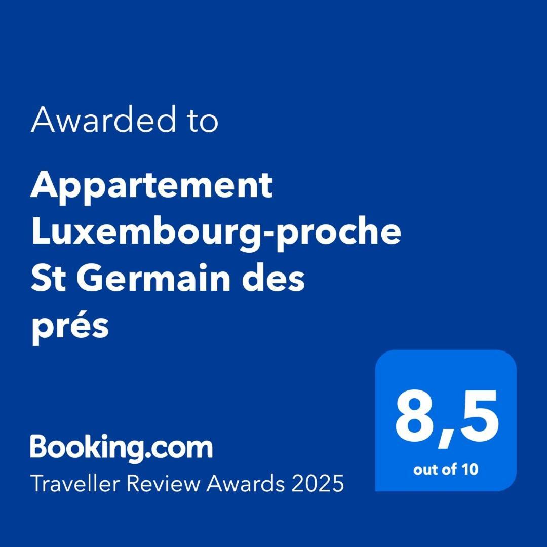 Appartement Luxembourg-Proche St Germain Des Pres Париж Екстериор снимка